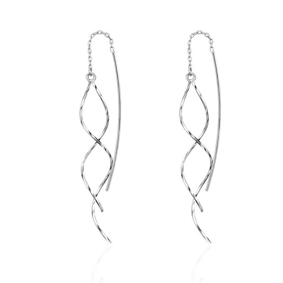 Silver earring threader - Picture 3 of 4